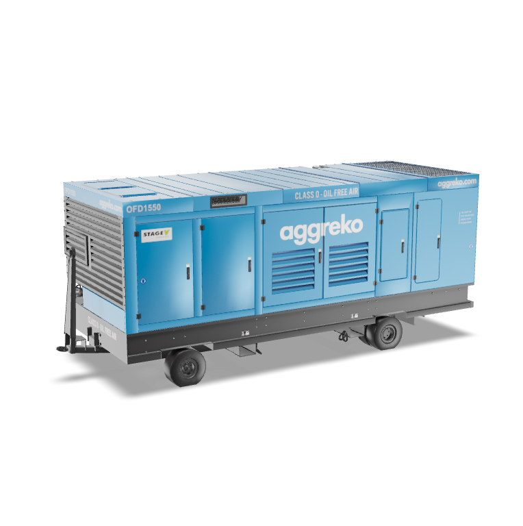 Diesel/HVO compressor
